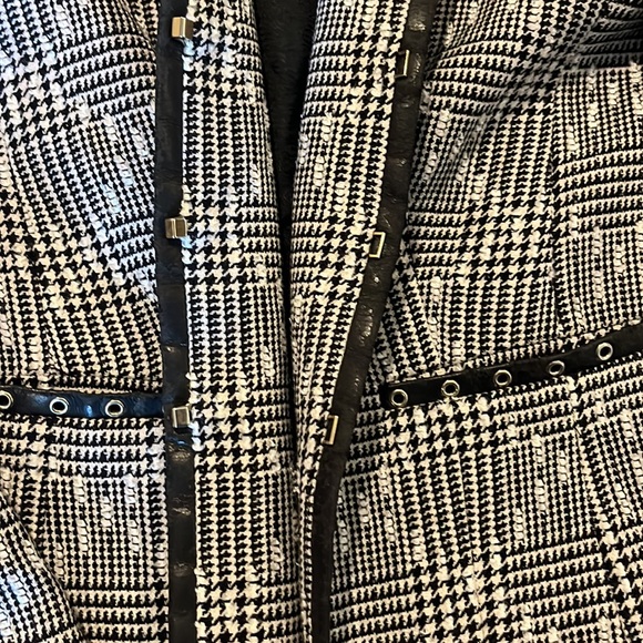 Eacada Leather trimmed jacket - Picture 7 of 12